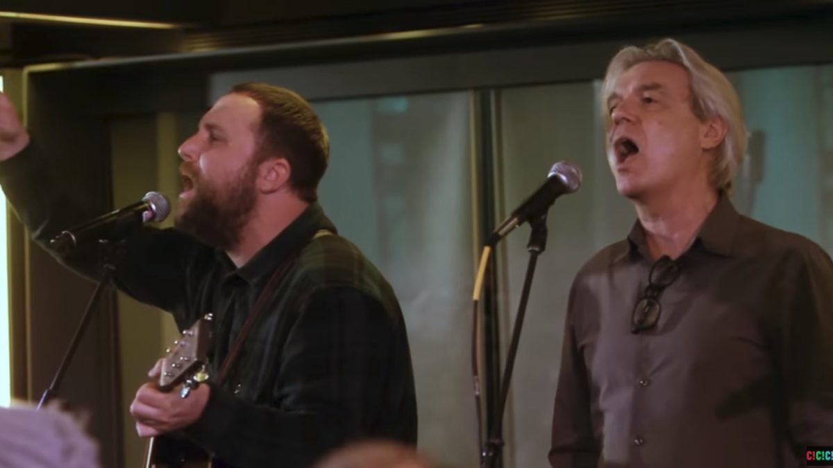 David Byrne Writes About & Shares Video Of Choir! Choir! Choir! Collaboration