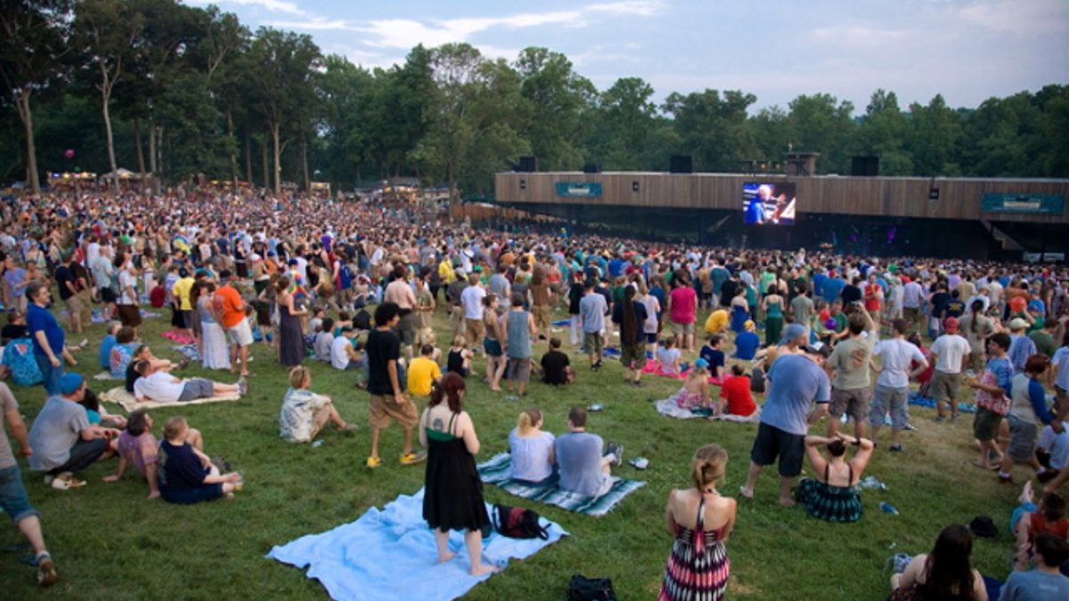Merriweather Post Pavilion Roof Collapses
