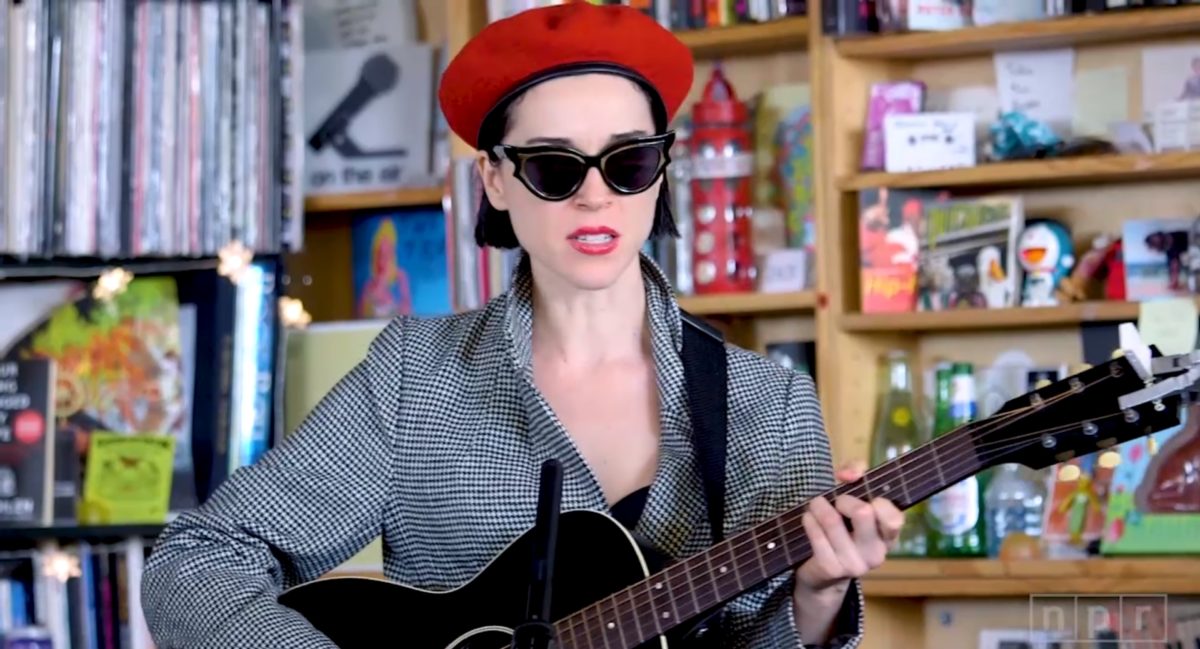 St Vincent Tiny Desk Screengrab Crop
