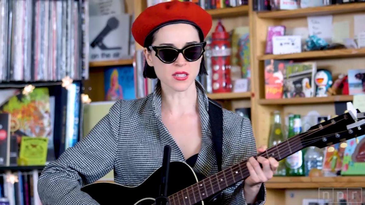 St. Vincent Performs NPR ‘Tiny Desk Concert’
