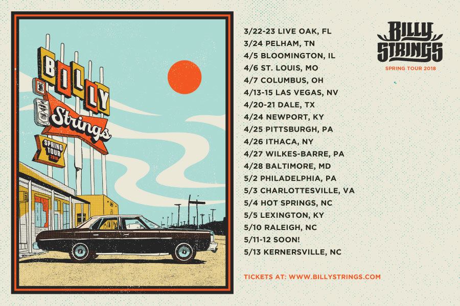 Bill Strings 2018 Tour Poster