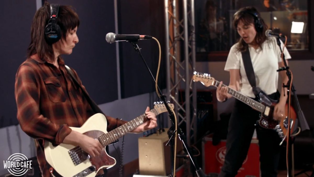 Jen Cloher Performs Live World Cafe Session With Courtney Barnett
