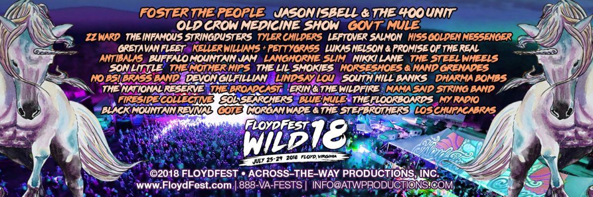 FloydFest 18 Mule Poster