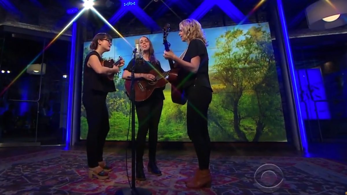 I’m With Her Performs On CBS ‘Saturday Sessions’