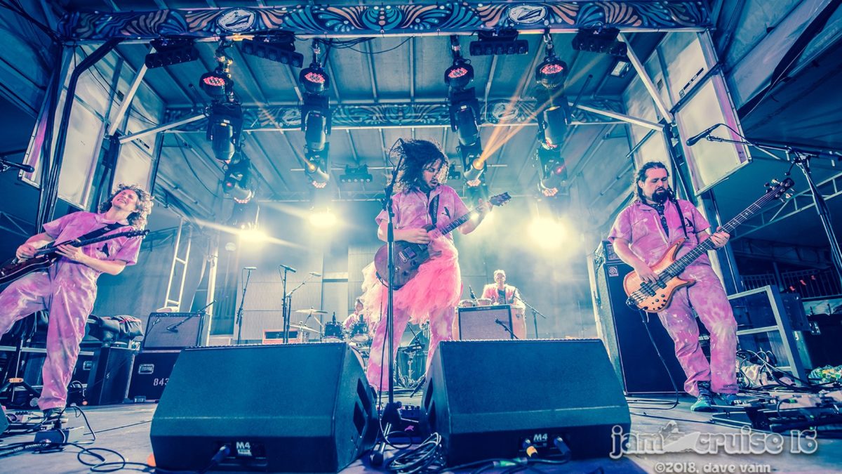Pigeons Playing Ping Pong Perform 'Under The Sea' Aboard Jam Cruise 16: Pro-Shot Video