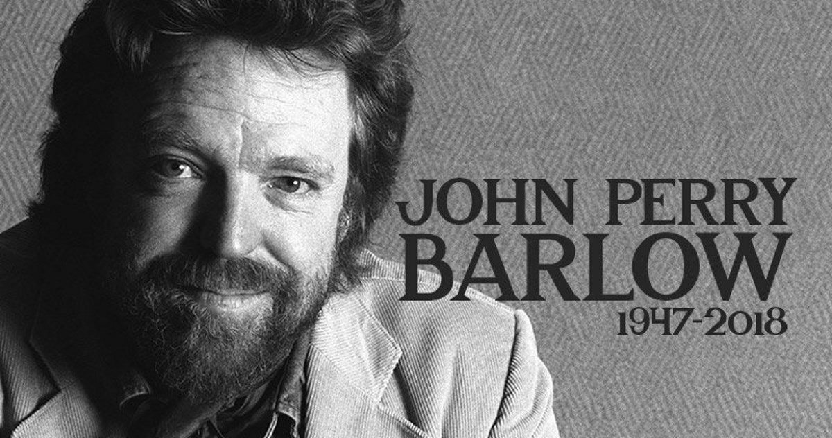 RIP John Perry Barlow