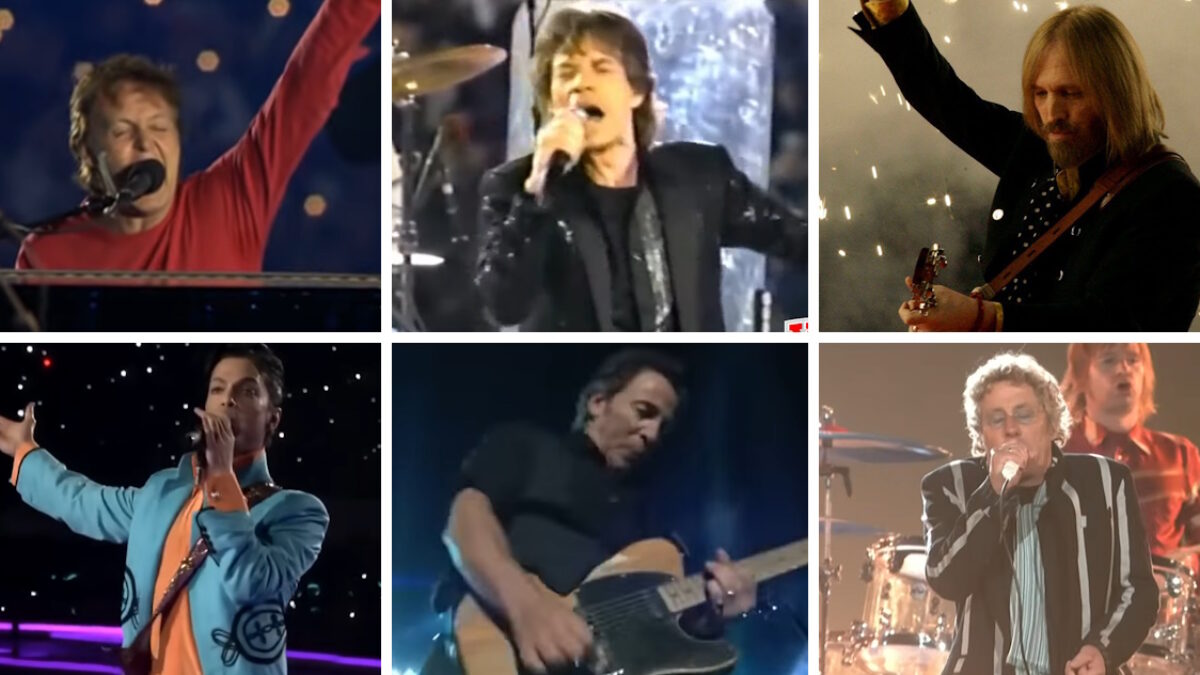 Watch 6 Rocking Super Bowl Halftime Shows