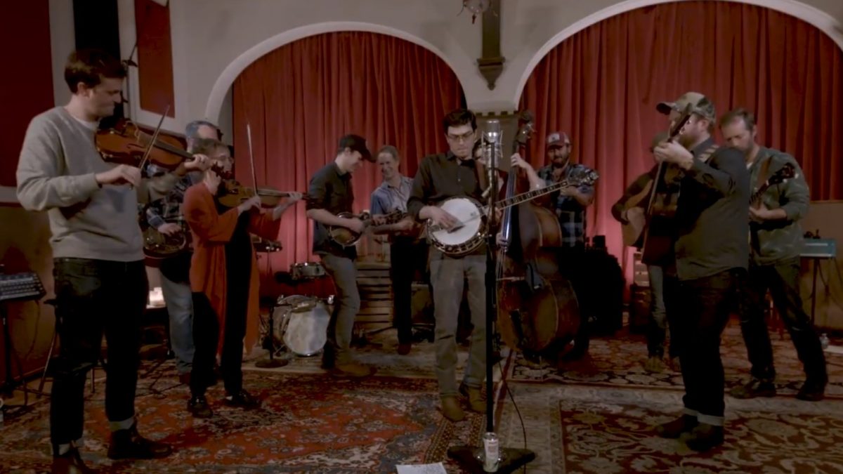 Town Mountain Rounds Up Friends For 'Echo Sessions' One Mic Jam Session