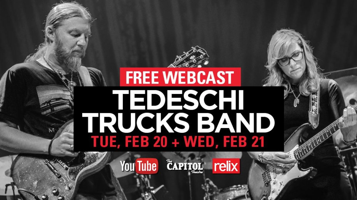 The Capitol Theatre Announces Free Tedeschi Trucks Band Webcasts