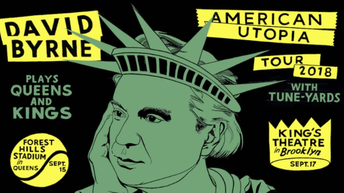 David Byrne Adds NYC Stops To American Utopia Tour