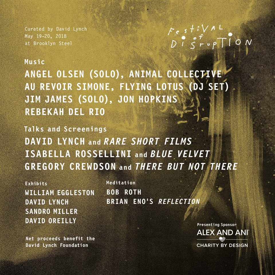 Festival Of Disruption 2018 Poster