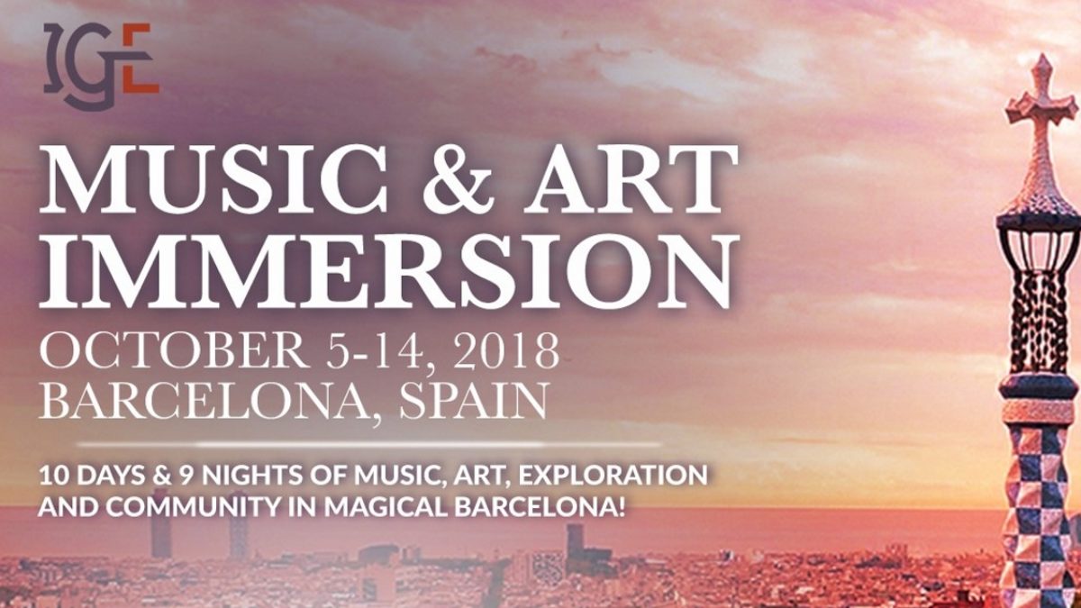 IGE Announces Barcelona Music & Art Immersion 2018 Lineup