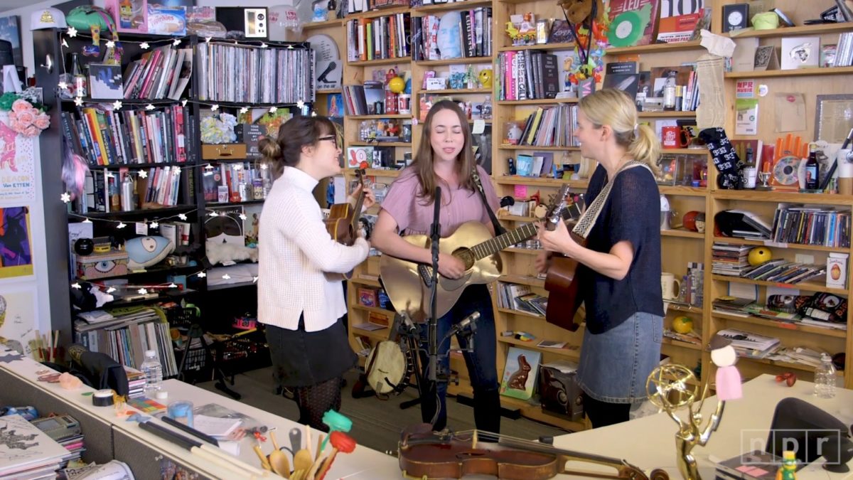 I'm With Her Performs NPR 'Tiny Desk Concert'