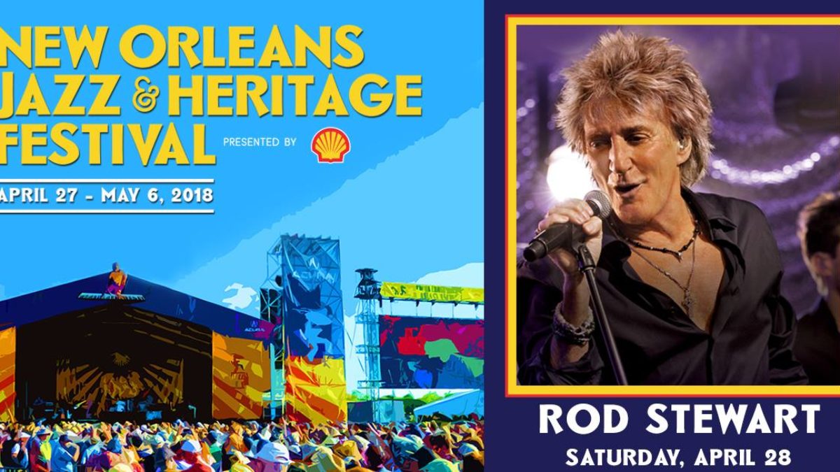 Rod Stewart Replaces Aretha Franklin On 2018 New Orleans Jazz Festival Lineup