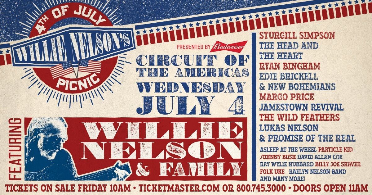 Willie 4th Of July 2018 Glory