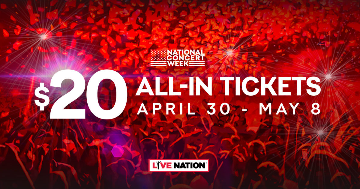 20 Live Nation Glory