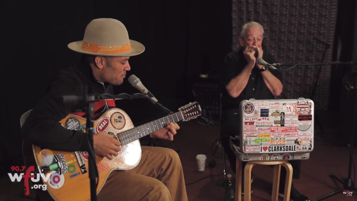 Ben Harper & Charlie Musselwhite Perform Live At WFUV