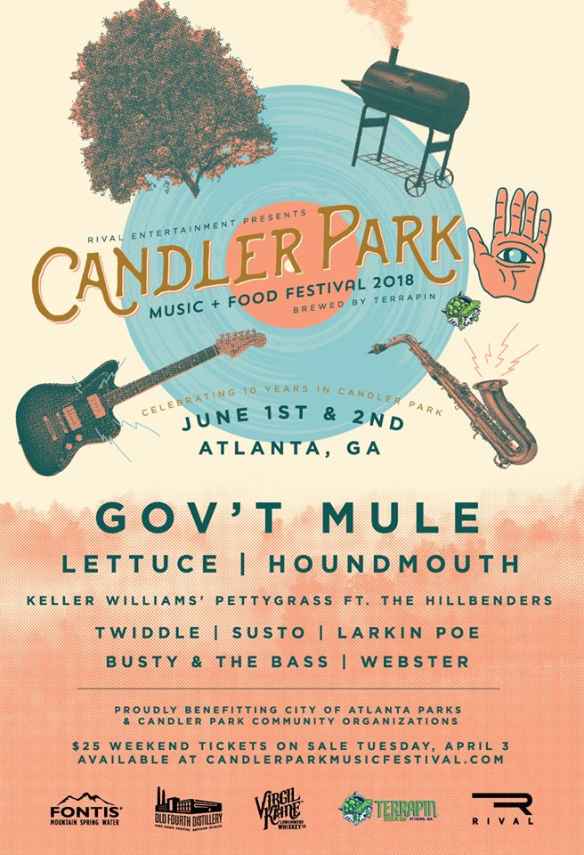 Candler Park 2018 Poster
