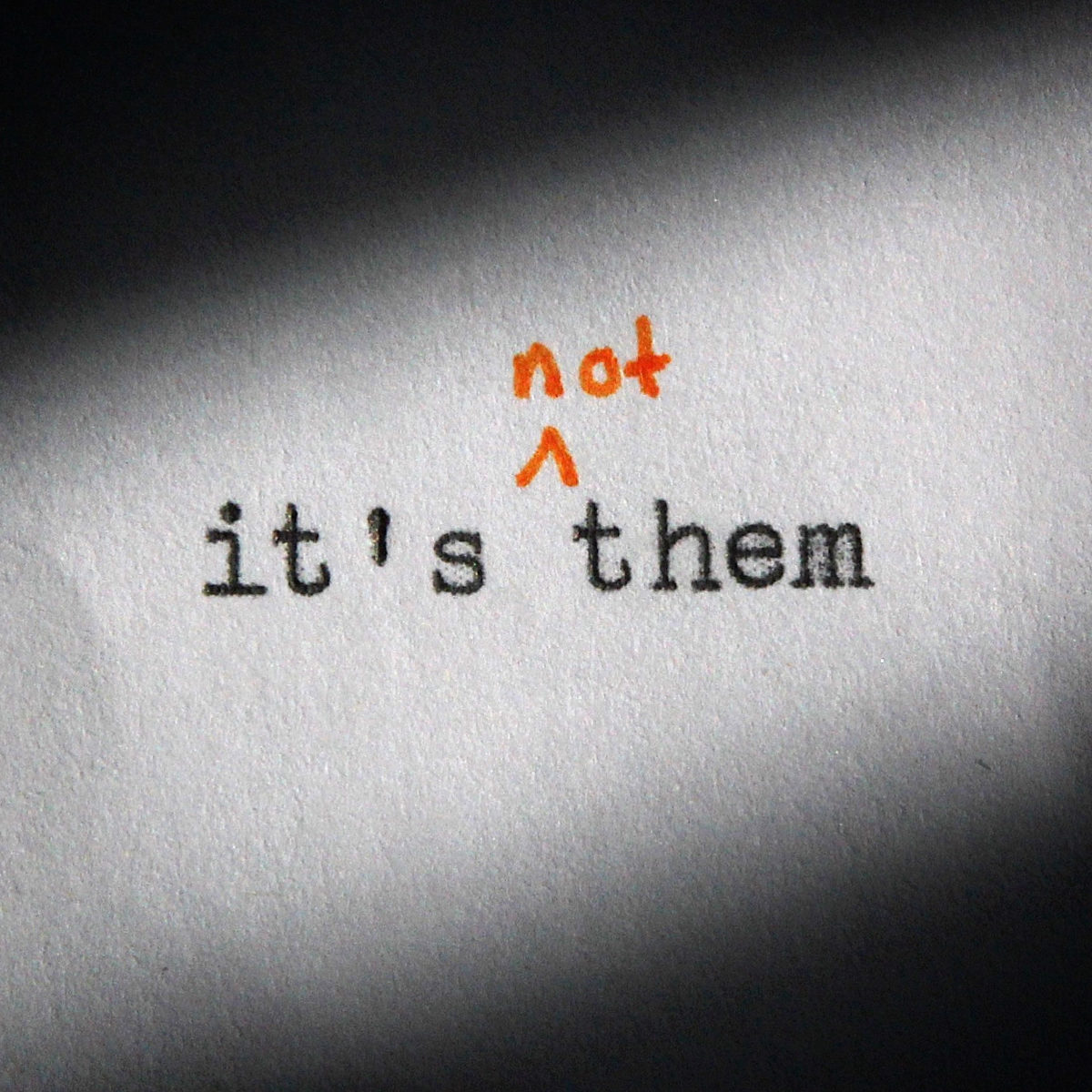 its not them cover