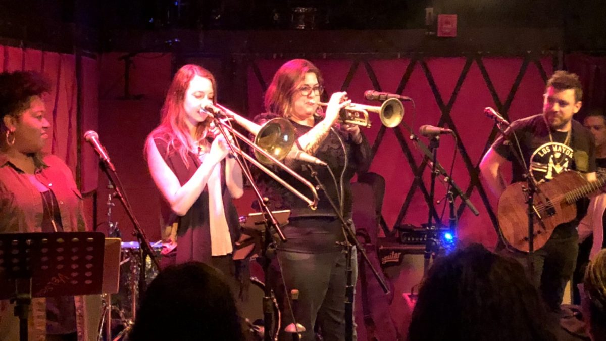 Jennifer Hartswick And Nick Cassarino Welcome Natalie Cressman & Celisse Henderson In NYC
