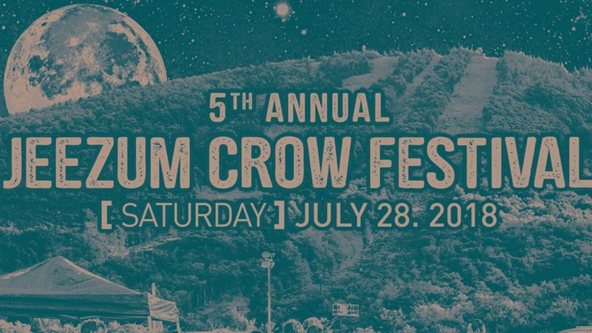 Jeezum Crow Festival Announces 2018 Lineup