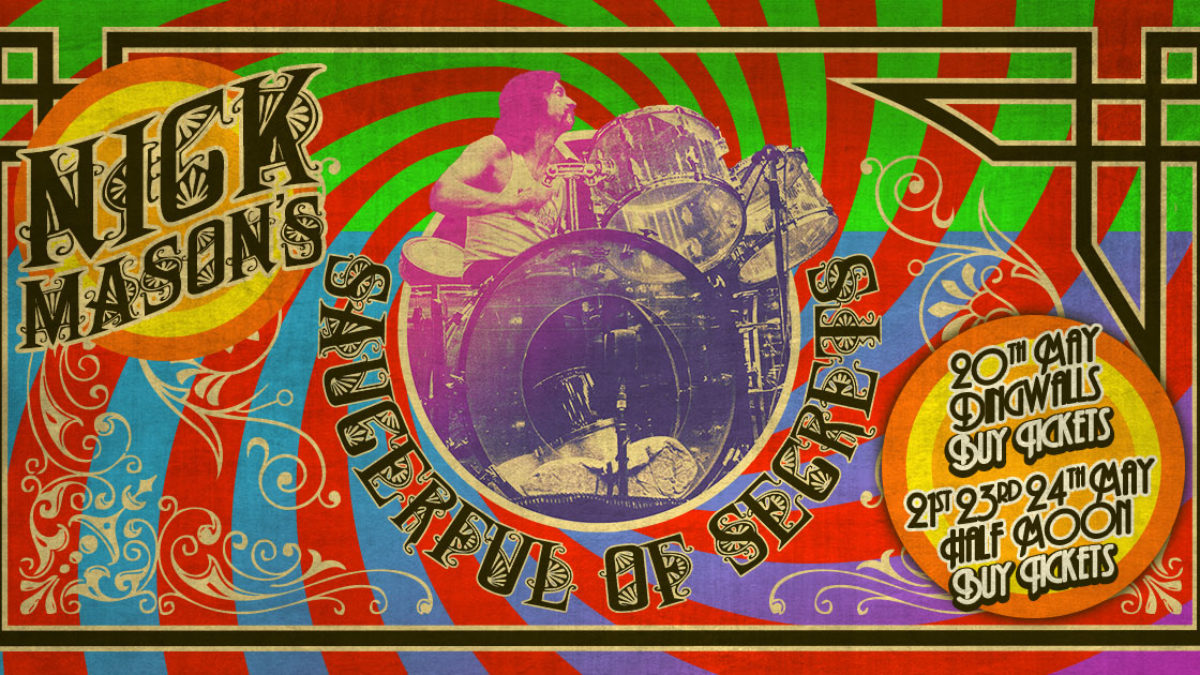 Nick Mason Forms Saucerful Of Secrets To Perform Early Pink Floyd Material