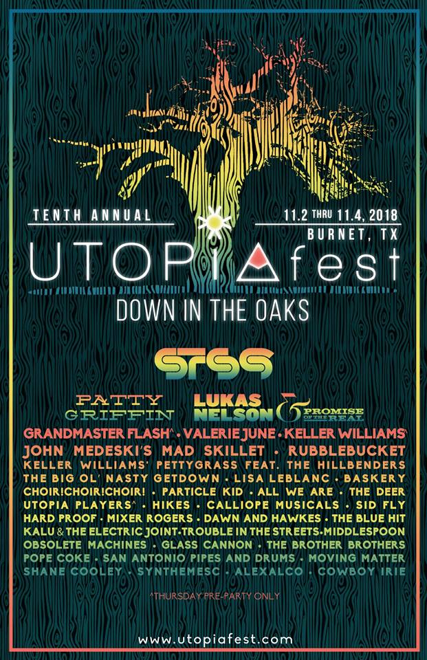 Utopiafest Poster 2018
