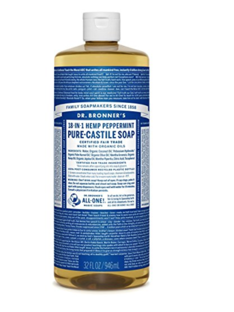 Dr. Bronners Peppermint Soap