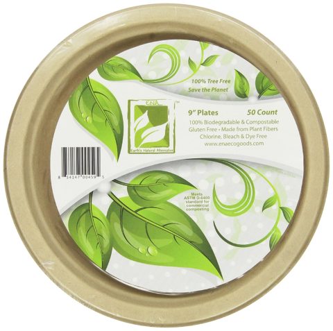 Earth's Natural Alternative Tree Free Plates