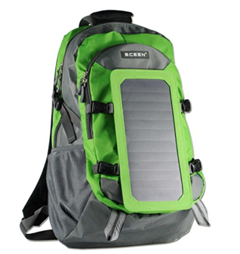 Eceen Solar Panel Hiking Backpack