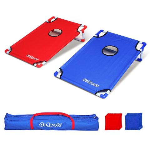 GoSports Portable PVC Framed Cornhole Game
