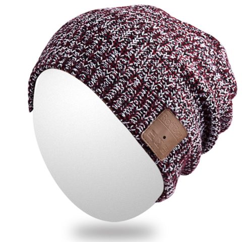 Qshell Outdoor Bluetooth Music Beanie with Stereo Speaker Headphones