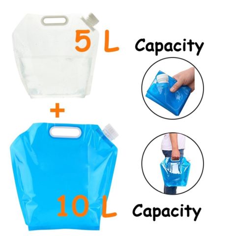Breezing Style Collapsible Water Containers (5L + 10L)