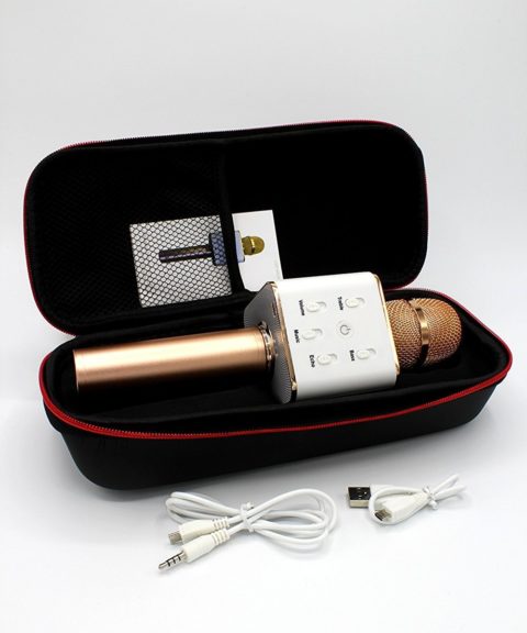 Q7 Karaoke Microphone Wireless Bluetooth Speaker