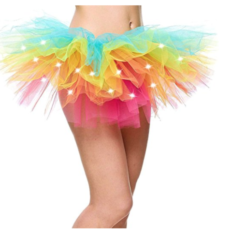 Jasmine Women's LED Light Up Tutu Skirt