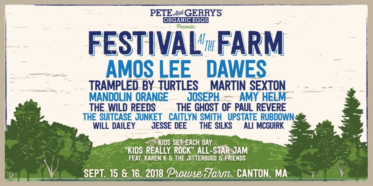 Festival at the Farm 2018 Updated Poster