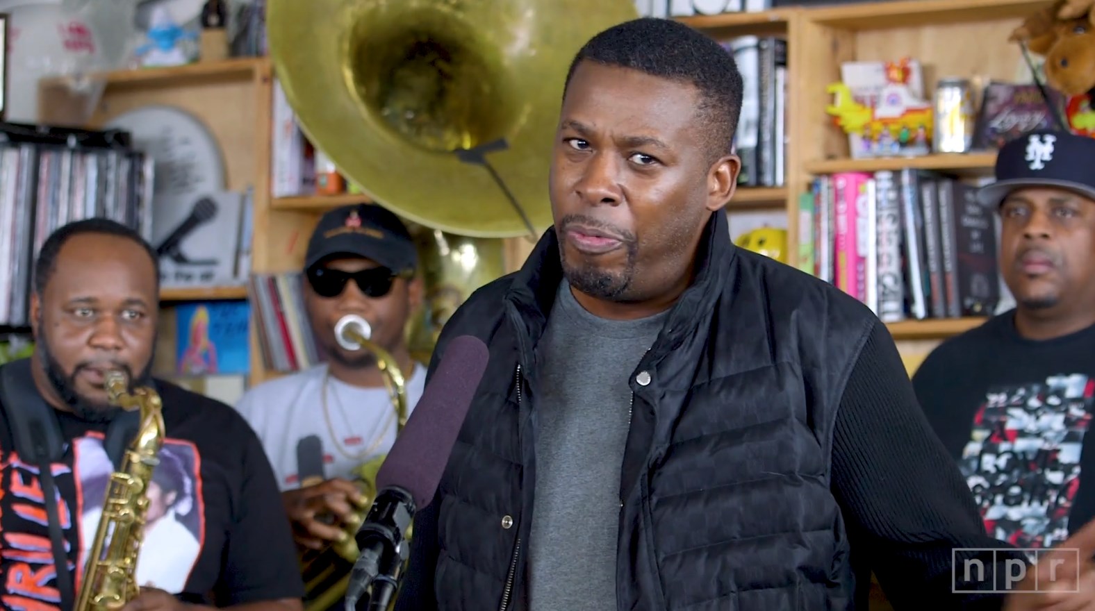 Gza The Soul Rebels Perform Npr Music Tiny Desk Concert