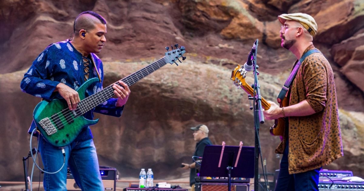 Tom Hamilton Oteil Burbridge 2017 Red Rocks Crop Williams