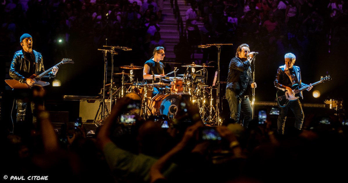 U2 Continues eXPERIENCE + iNNOCENCE Tour In Las Vegas Photos, Videos