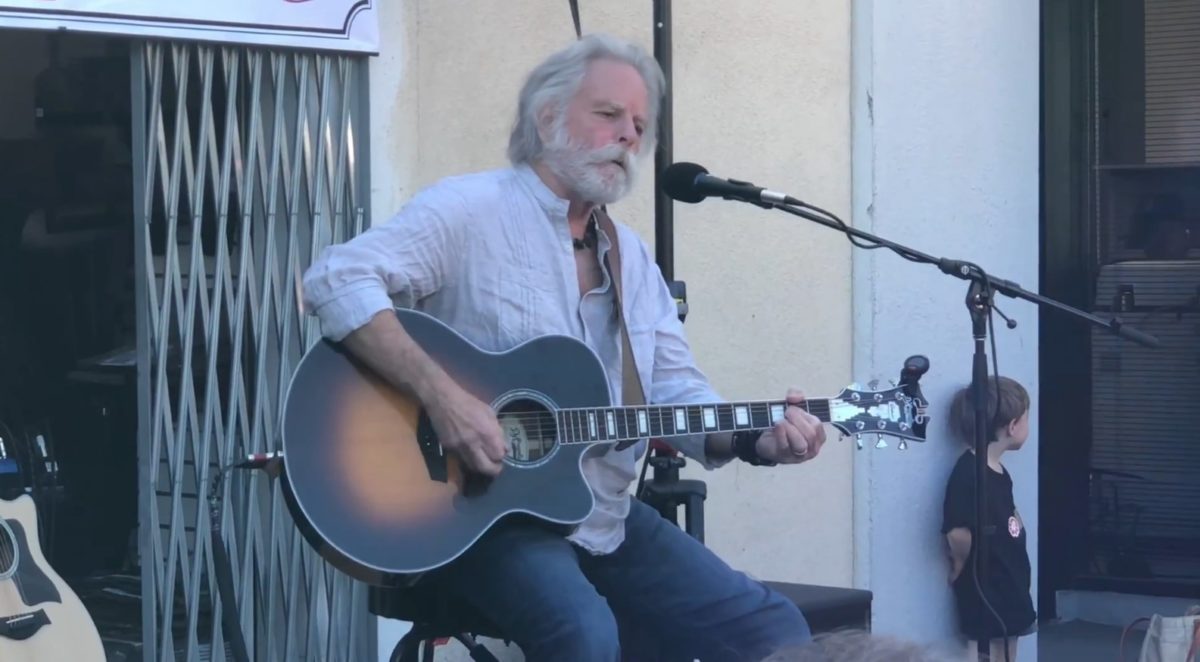 Bob Weir Performs At Pedal Launch Celebration In San Rafael