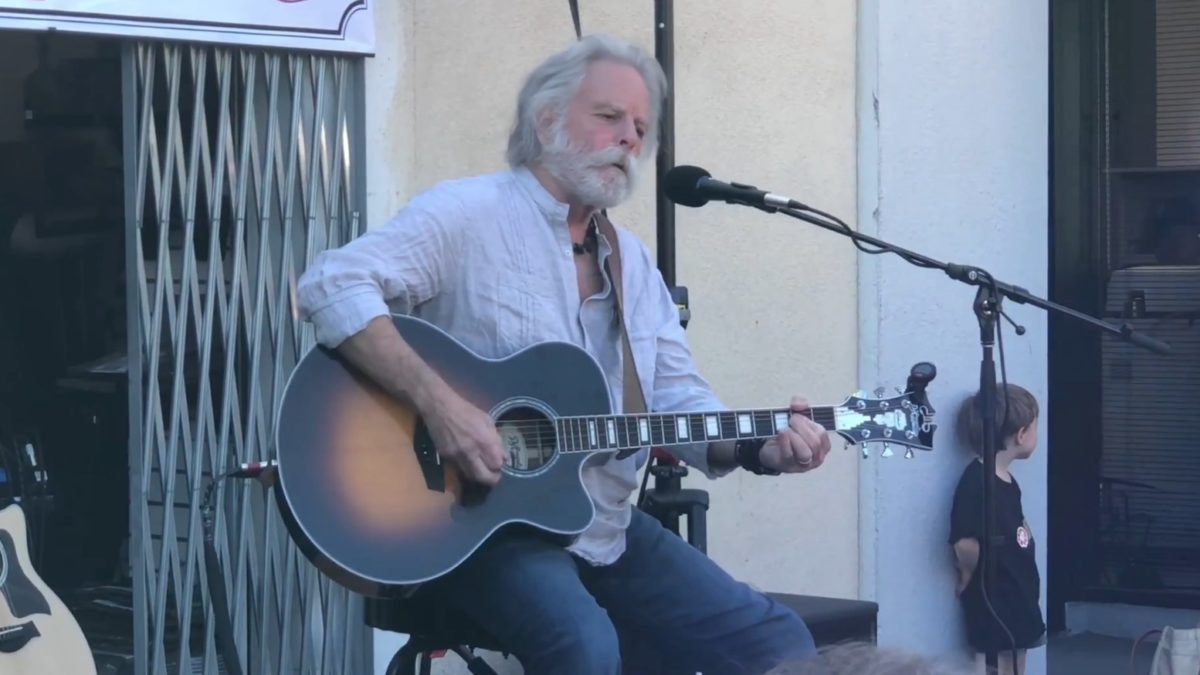 Bob Weir Performs At Pedal Launch Celebration In San Rafael