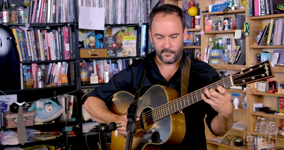 Dave Matthews Tiny Desk Screengrab Crop
