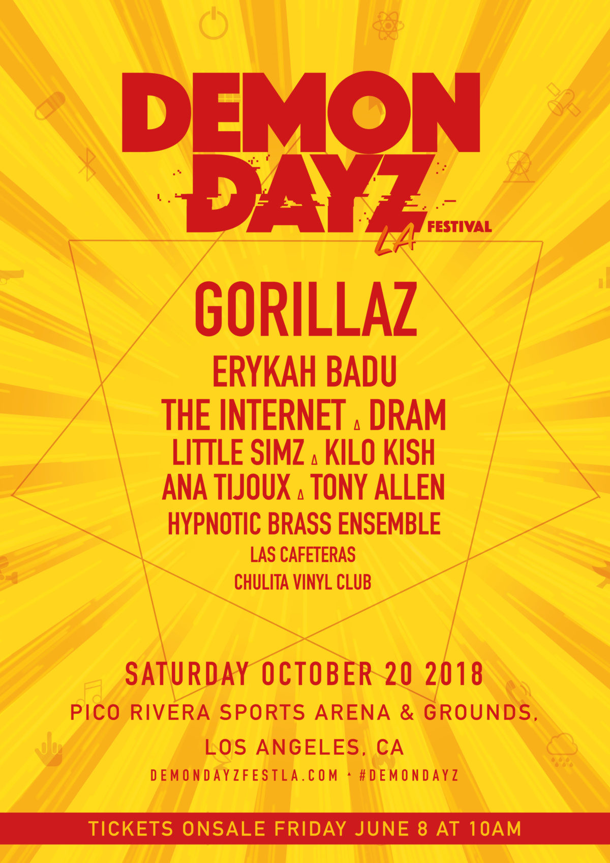 Demon Dayz LA 2018 Poster