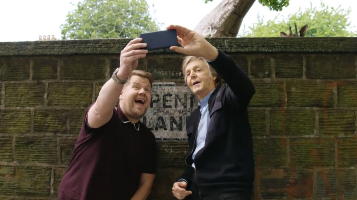 Paul McCartney Joins James Corden For 'Carpool Karaoke'