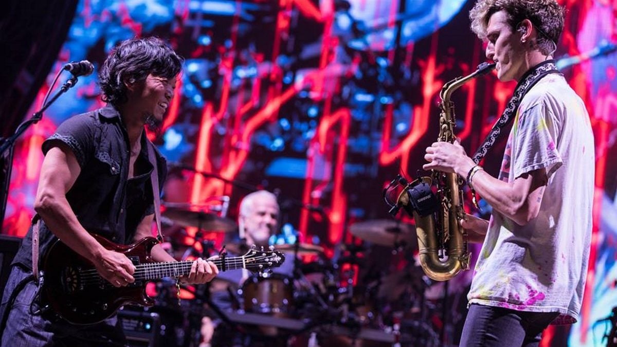 The String Cheese Incident Welcomes Guests & Offers Debuts At Electric Forest Opener