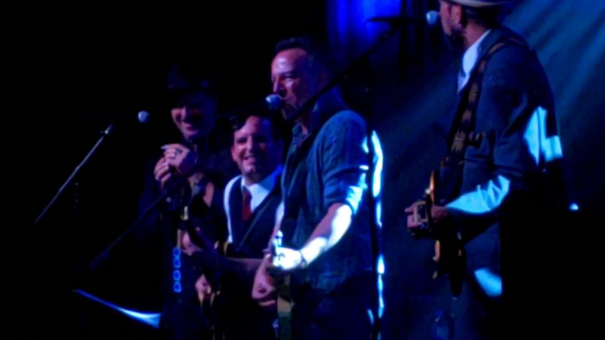 Bruce Springsteen Performs With Tangiers Blues Band In Asbury Park