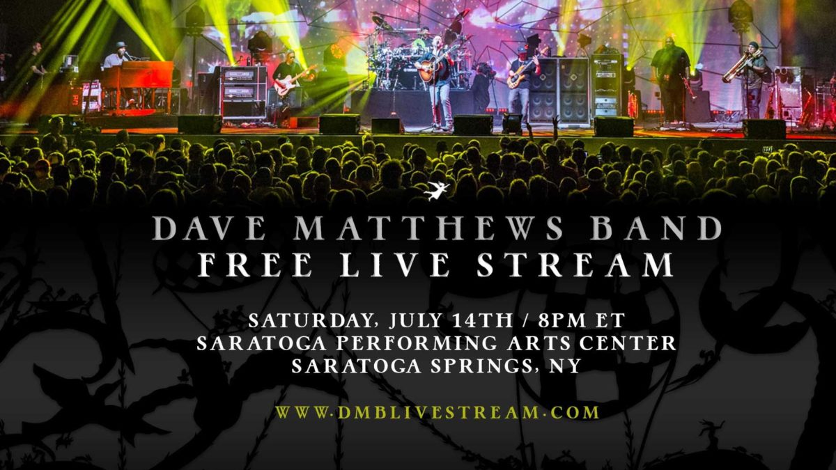 Dave Matthews Band Announces Free Live Webcast From SPAC