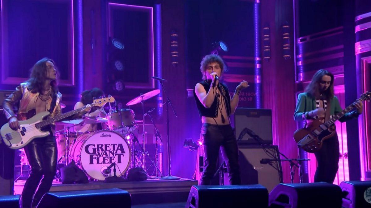Greta Van Fleet Performs On 'The Tonight Show Starring Jimmy Fallon'