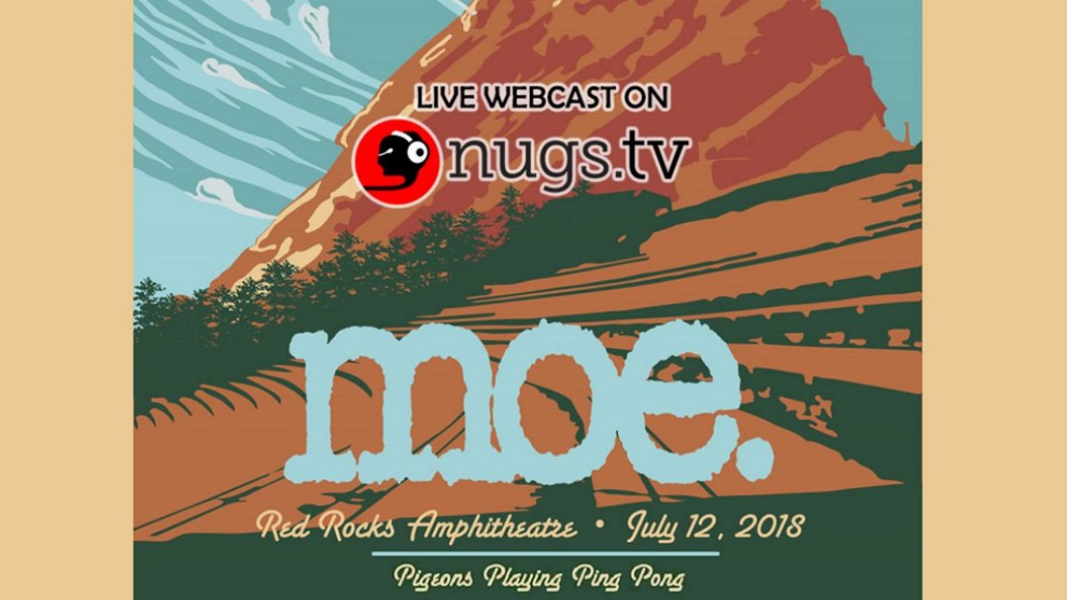 moe. Announces Red Rocks 2018 Show Webcast