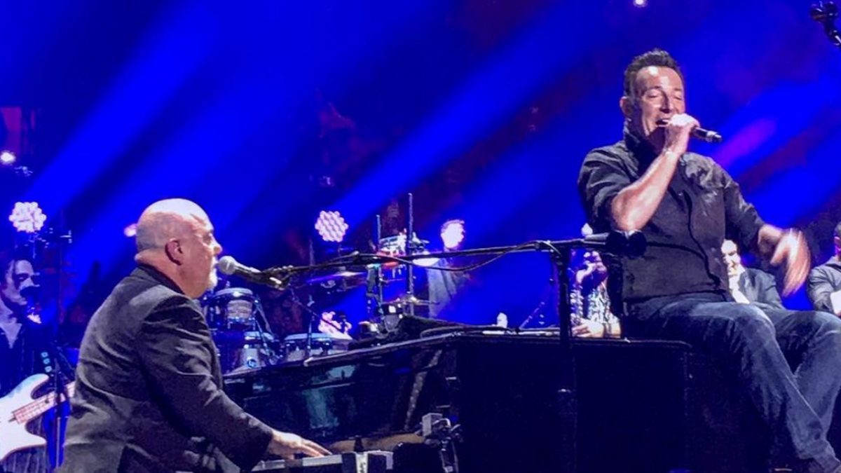 Bruce Springsteen Guests At Billy Joel's 100th Madison Square Garden Concert